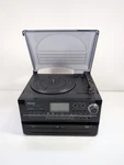 Jensen Black Turntable Cd Recorder Cassette Stereo JTA-980 For Parts Only Untest. Fixed Price $24.99.