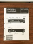 Kenwood DP-880SG Service Manual *original*. Fixed Price $12.97.