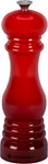 Creuset Salt Mill Cerise Enameled Grinder Durable Kitchen Accessory 8X2.5IN. Fixed Price $41.00.
