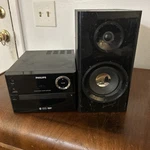 Phillips Cd MP3 Usb Direct Micro Music System BTM2180 Only Speaker Read Des. Fixed Price $28.69.