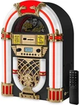 Arkrocket Mini Jukebox/tabletop Cd Player/bluetooth Speaker/radio/usb And Sd. Fixed Price $255.85.