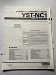 Yamaha YST-NC1 Stereo Component System Service Manual Vintage Original Oem. Fixed Price $19.99.