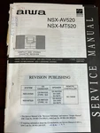 Aiwa NSX-AV520 NSX-MT520 CX-NAV520 CA-NMT520 1171 1655 Service Manual *original*. Fixed Price $14.99.