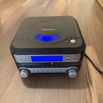 Sylvania Hi Fi Micro System Stereo Am/fm Radio Alarm Clock SRCD159PL-E. Fixed Price $29.00.