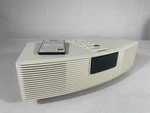 Bose Wave Radio AWR1-1W Am/fm Alarm Clock Works Remote White/cream Clean!. Fixed Price $59.99.