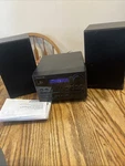 Panasonic Compact Stereo System W/ Cd, Bluetooth & Fm Radio (SC-PM270) Black-. Fixed Price $99.99.