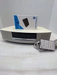 Bose Wave Music System Remote Control White New Bluetooth Adapter Included. Fixed Price $195.49.