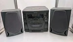 Vintage Emerson MS7737 Stereo System With 2 SP7737 Speakers - Parts Read. Fixed Price $40.50.