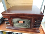 Crosley Music Center,am/fm Radio.cassette,cd ,record Player #-2. Fixed Price $35.00.