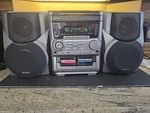 Aiwa CX-NMA545 Digital Audio System Tbass 3 Cd Stereo Dual Cassette Speakers Fm. Fixed Price $199.99.