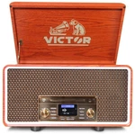 Victor VWRP-6000 Fremont 8-IN-1 Premium Wood Music Center Bluetooth Speaker. Fixed Price $329.95.
