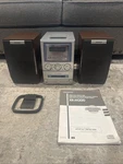 Aiwa XR-M200 Micro Compact Stereo System Cd-r/rw Cassette Aux In Optical Out. Fixed Price $74.99.