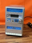Vintage Philips MC-128/37 Micro Bookshelf Am/fm Stereo System Tuner Cd Player. Fixed Price $80.00.
