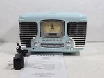 Crosley Corsair CR612B-AB Bluetooth Cd Player Am/fm Tabletop Radio Aqua. Fixed Price $69.99.