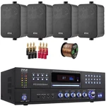 Pyle PD3000BAH Fm Radio Home Audio Receiver, 4X 4" 30W Speakers, Banana Plugs. Fixed Price $407.49.