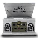 Victor Belmont 8-IN-1 Wood Music Center White Refurbished Grade Very Good. Fixed Price $204.53.