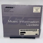 Bose Information Update Disc July 2006 Md 01.01.08 Umusic New. Fixed Price $16.39.