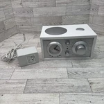 Tivoli Audio White Wood Model Three Am/fm Clock Radio Non Bluetooth. Fixed Price $99.99.