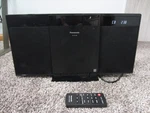 Panasonic SC-HC28 Cd Player Ipod Iphone Mini Compact Hi-fi Speaker W Remote. Fixed Price $34.88.