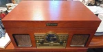 Encore Model 9286, 4 In 1 Nostalgic Stereo Turntable Cd Cassette Radio Aux. Fixed Price $42.67.