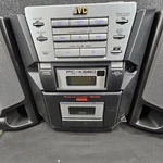 Jvc PC-X550BK Cd Portable System Player Fm Am Cassette Boombox. Fixed Price $129.99.