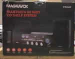 Magnavox MM451 Shelf System With Fm Radio, Bluetooth 50W & Remote In Black. Fixed Price $80.00.