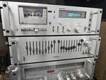 Rotel Vintage Stereo System With Mount Rack. Fixed Price $1499.00.