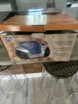 Audiovox CD1790 Am/fm & Cassette New Open Box Blue Silver Free Shipping. Fixed Price $90.00.