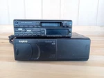 Vintage Sanyo Fm/am Cassette Car Stereo MAC-4195 & 10 Disc Cd Changer AX-900. Fixed Price $300.00.