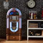 Arkrocket Taurus Ii Mid-size Jukebox Vinyl Record Player Bluetooth Cd Radio Usb. Fixed Price $1099.99.