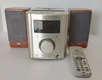 Jvc Ultra Compact Component System Cd Am/fm Radio Fs 8000 With Remote (read). Fixed Price $115.00.
