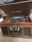 Art +sound Bluetooth Turn Table, Am/ Fm Radio,cd Player, Tape Deck 4001. Fixed Price $26.48.