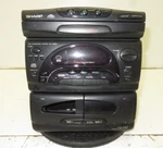 Sharp CD-C2600 3 Disc Changer Dual Cassette Parts/repair. Fixed Price $20.99.