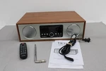 Victrola VS-120-MPL Bluetooth Microsystem With Cd Player Usb Aux-in And Fm Radio. Fixed Price $29.99.