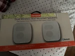 Aiwa Dual Wireless Wall Mounted Speakers. Fixed Price $75.00.