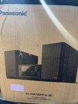 Panasonic Compact Stereo System W/ Cd, Bluetooth & Fm Radio (SC-PM270PP-K) New. Fixed Price $250.00.