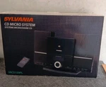 Sylvania Hi Fi Micro System Stereo Am/fm Radio SRCD159PL. Fixed Price $89.99.