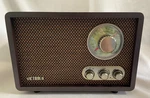 Victrola Willow VRS-2800 Retro Wood Bluetooth Fm/am Radio Rotary Dial Tested. Fixed Price $39.99.