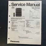 Panasonic SA-DH44 Compact Audio System Original Service Manual. Fixed Price $9.99.