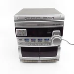 Philips Magnavox FW386C Mini Hi-fi System 3-CD Changer Dual Cassette Radio Works. Fixed Price $79.00.