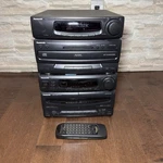 Panasonic SU-CH80 SL-CH80 Mini Hi-fi System 3-CD Changer Twin Cassette Deck. Fixed Price $83.64.