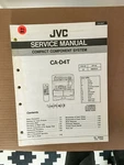 Jvc CA-D4T Stereo System Service Manual *original*. Fixed Price $14.98.