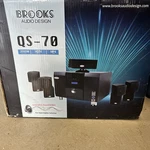 Brooks Audio Design QS-70 2000W Hdmi/ Bluetooth. Fixed Price $300.00.