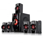Befree Sound BFS-410 5.1 Channel Surround Bluetooth Speaker System Red. Fixed Price $134.11.