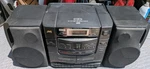 Jvc PC-XC50 Portable Stereo System 6 Disc Cd Changer Dual Cassette Tested. Fixed Price $63.90.