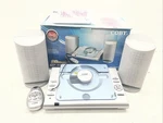 Coby Home Stereo System CX-CD376 Speakers Am/fm Remote 20 Watts. Fixed Price $49.99.