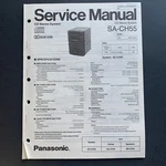 Panasonic SA-CH55 Cd Stereo System Original Service Manual. Fixed Price $12.99.