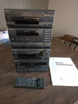 Sony MHC-C70 Mini Hi-fi Component System Dual Cassette Deck Remote Tuner/cd. Fixed Price $160.68.