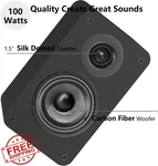 Lonpoo Powered Bookshelf Speakers - Wireless 100W Rms Bluetooth With Earc P.... Fixed Price $162.59.