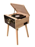 Techplay Record Player Bluetooth Stereo Built-in Speakers Cyclops Cappuccino. Fixed Price $95.95.